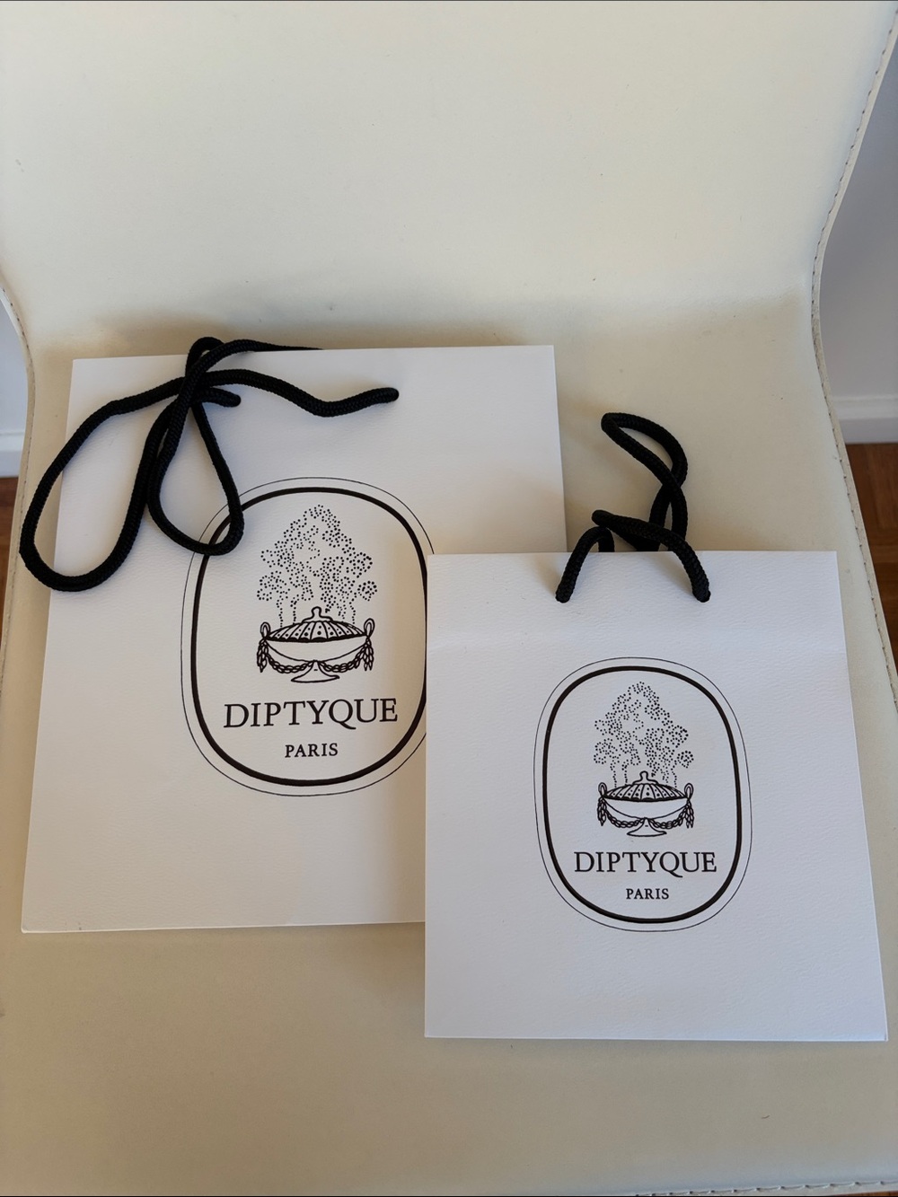 diptyque Shopping Bag bundle - set of two!